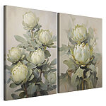 Tablou modular pe pânză Pictură cu flori pe o plantă