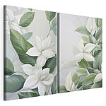 Tablou modular pe pânză Eleganța delicată a designului botanic
