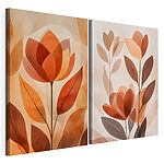 Tablou modular pe pânză Captură de ecran cu o floare